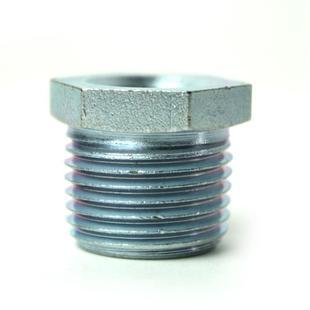 Thrifco Plumbing 1/2 Inch x 1/4 Inch Galvanized Steel Hex Bushing 5218059